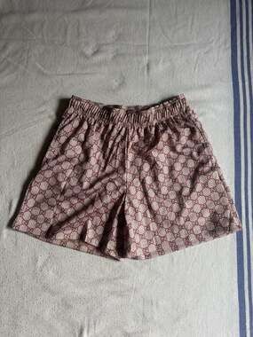 Bravest Studios Brown GG Monogram Mesh Shorts
I have a size Medium and Small